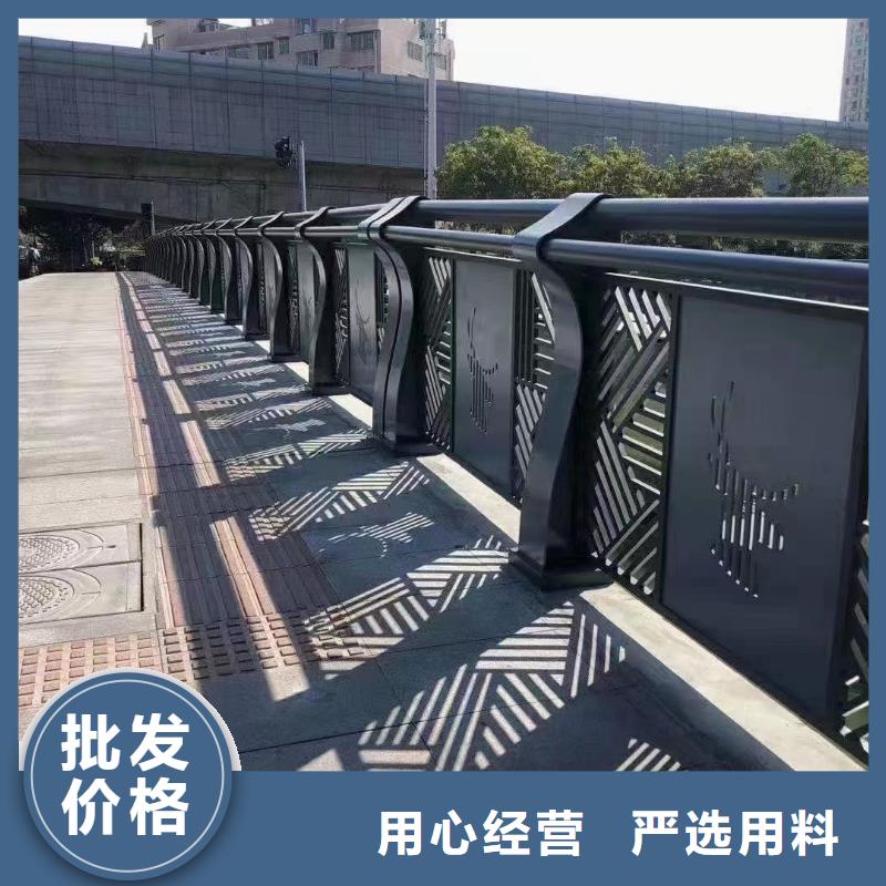 防撞护栏不锈钢复合管桥梁护栏品质做服务