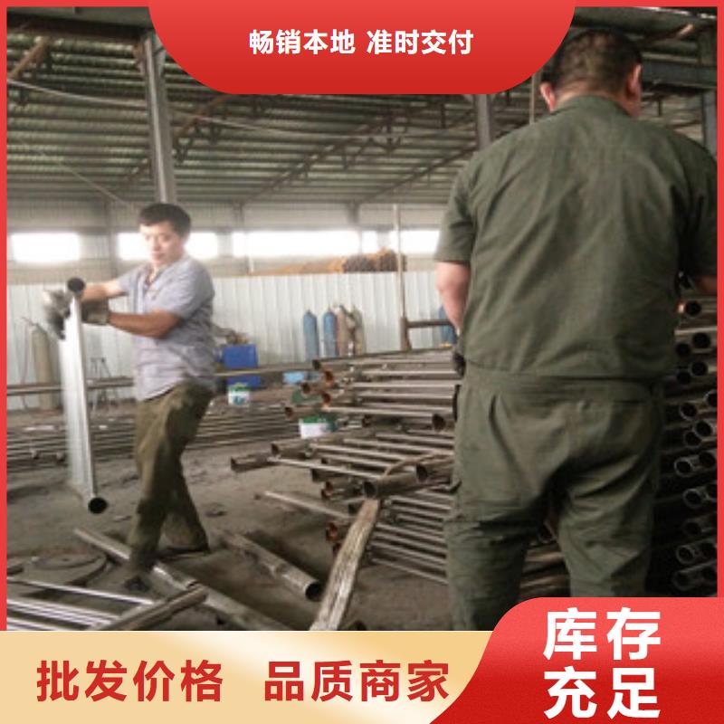 桥梁护栏不锈钢复合管栏杆工艺层层把关