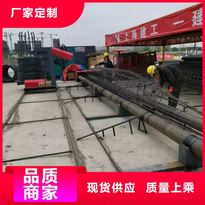 钢筋笼双绕筋绕筋机效率怎么样