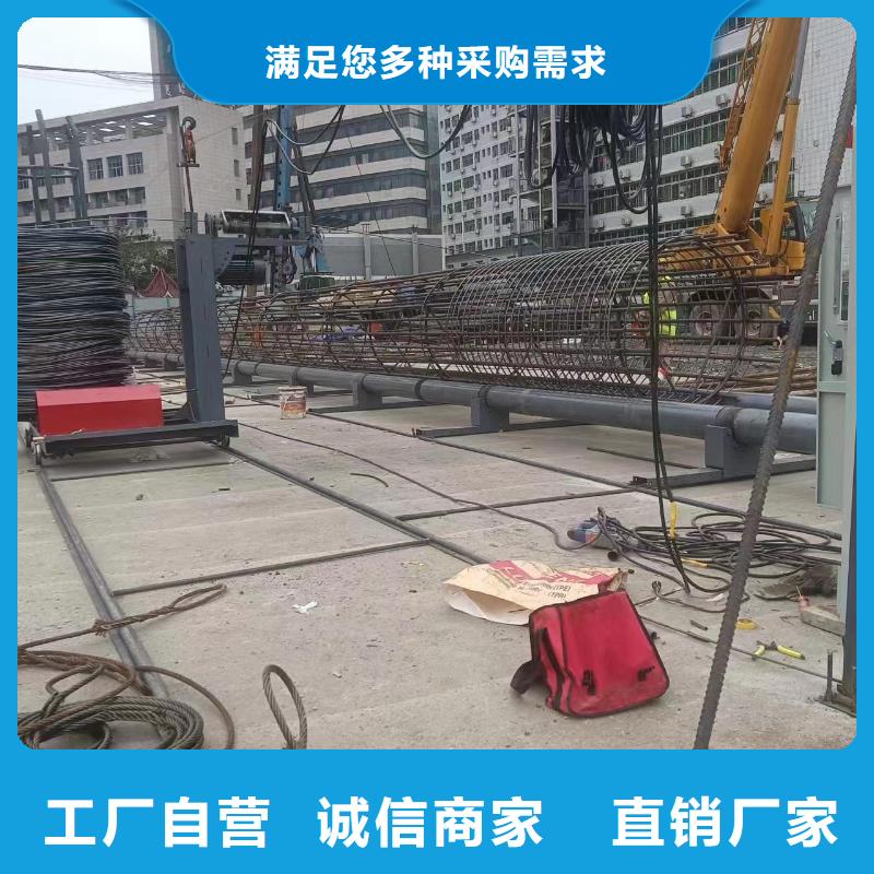 钢筋笼双绕筋绕筋机效率怎么样