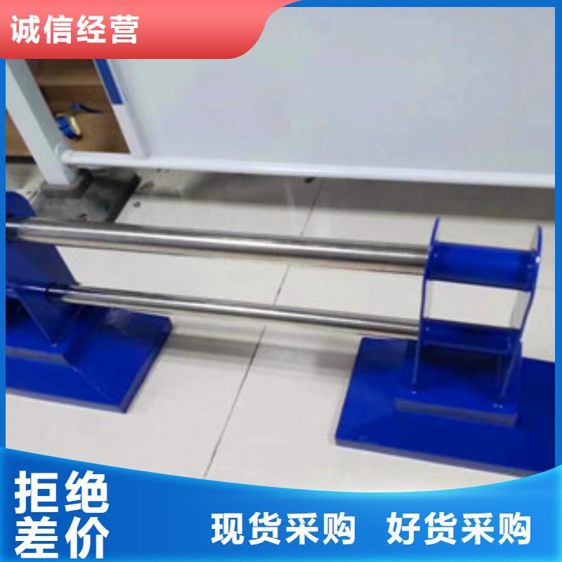 桥梁护栏镀锌喷塑防撞栏来图定制