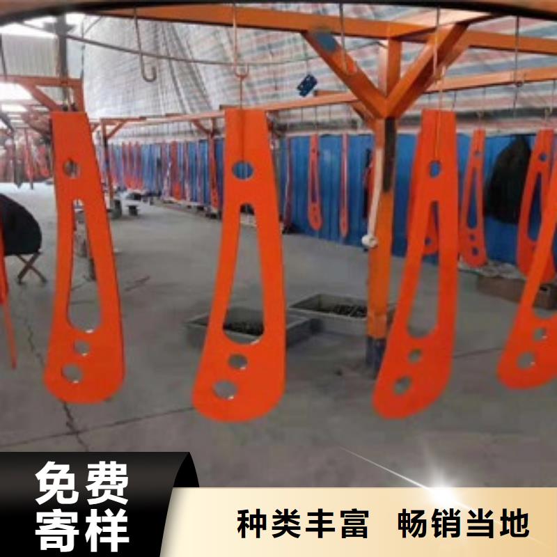 不锈钢复合管护栏防撞立柱精致工艺