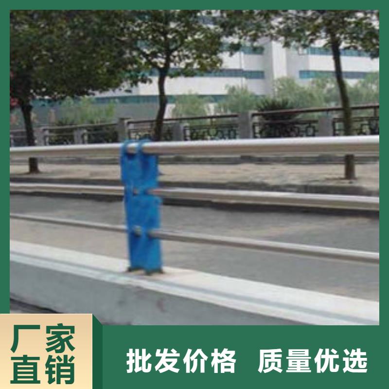 【桥梁护栏】,热镀锌喷塑钢板立柱精心打造