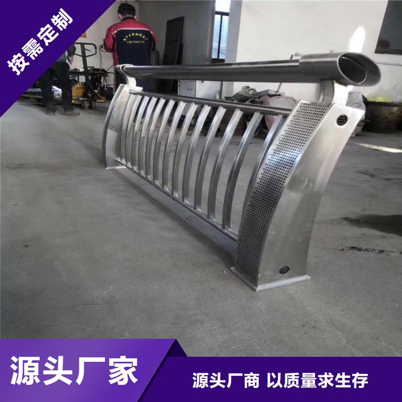 桥上的防撞护栏来图生产