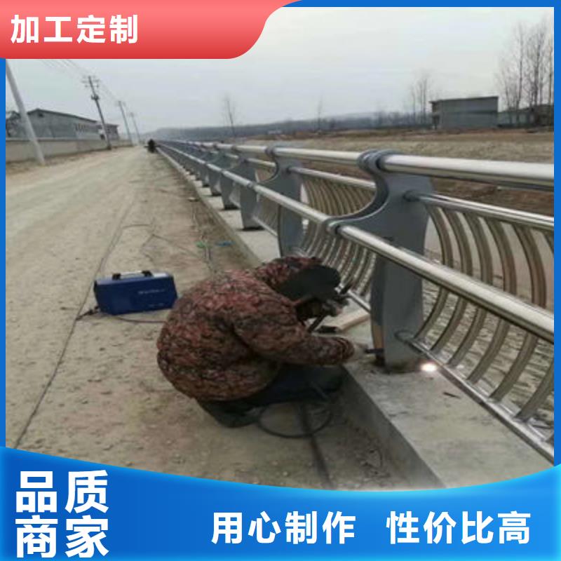 河道护栏,【热镀锌立柱】实拍展现