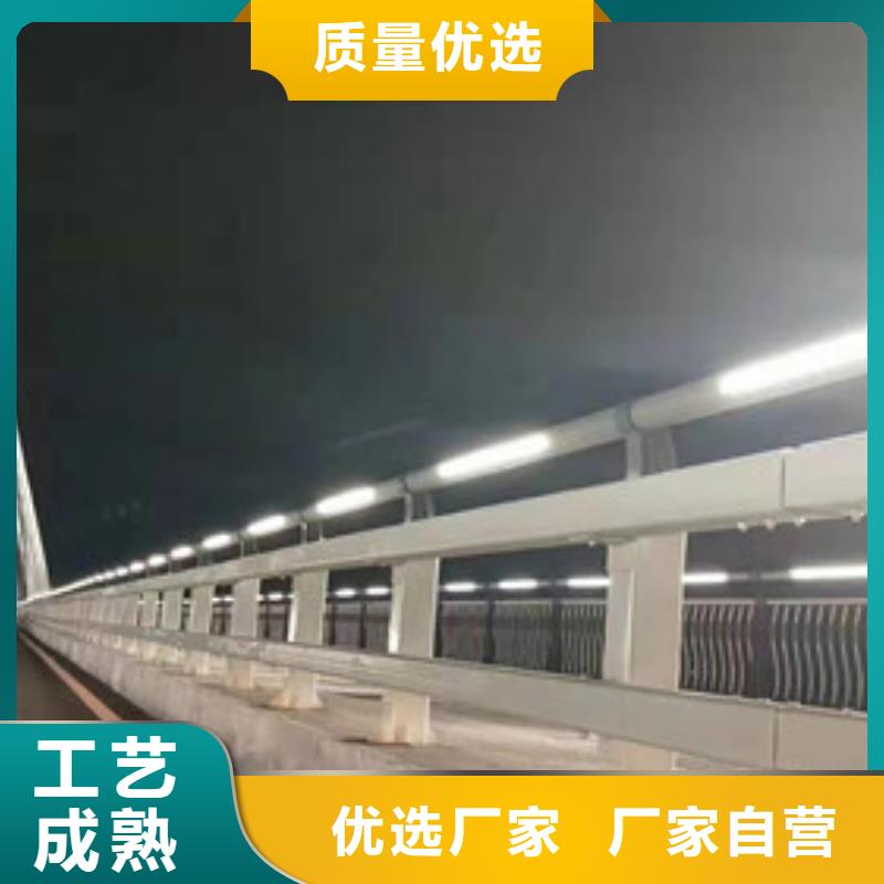 灯光护栏护栏立柱工程施工案例