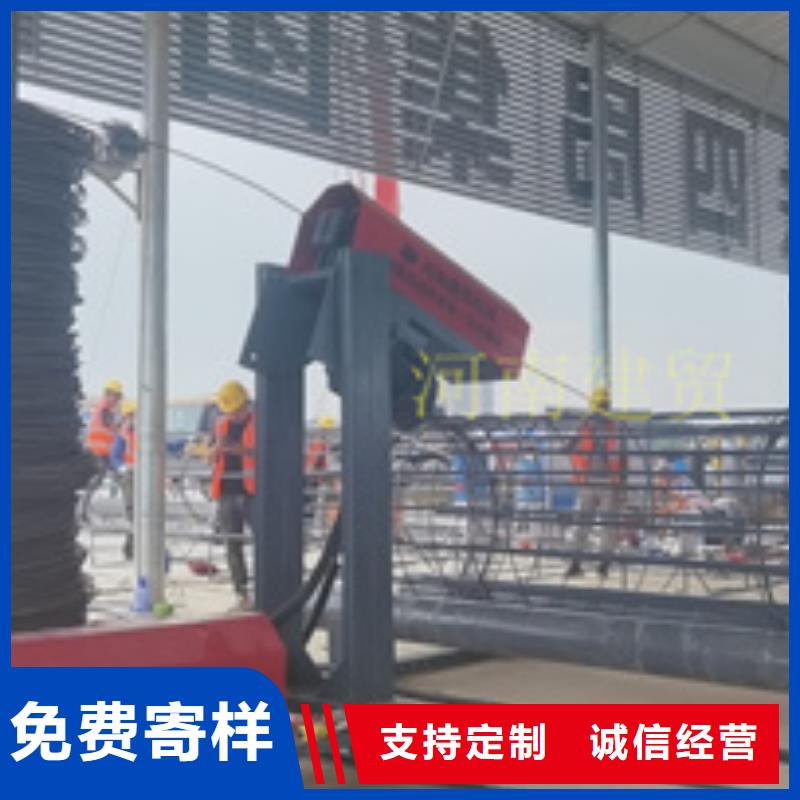 琼海市桩基钢筋笼盘条机公司