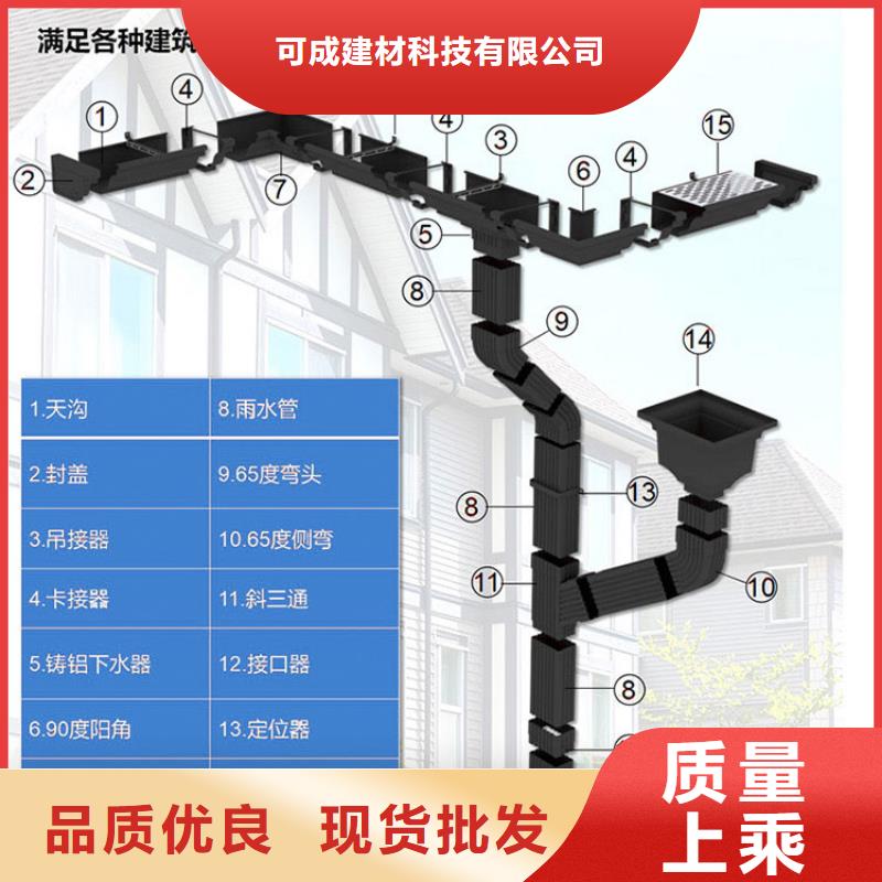 彩铝雨水管厂家在线
