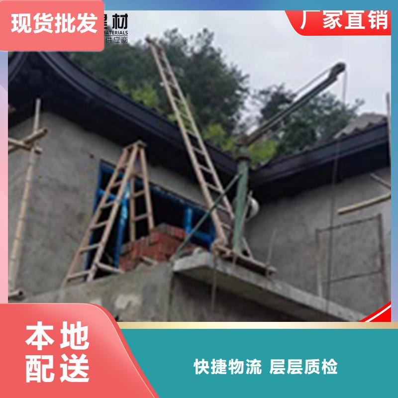 古建铝替木钢结构连廊设计