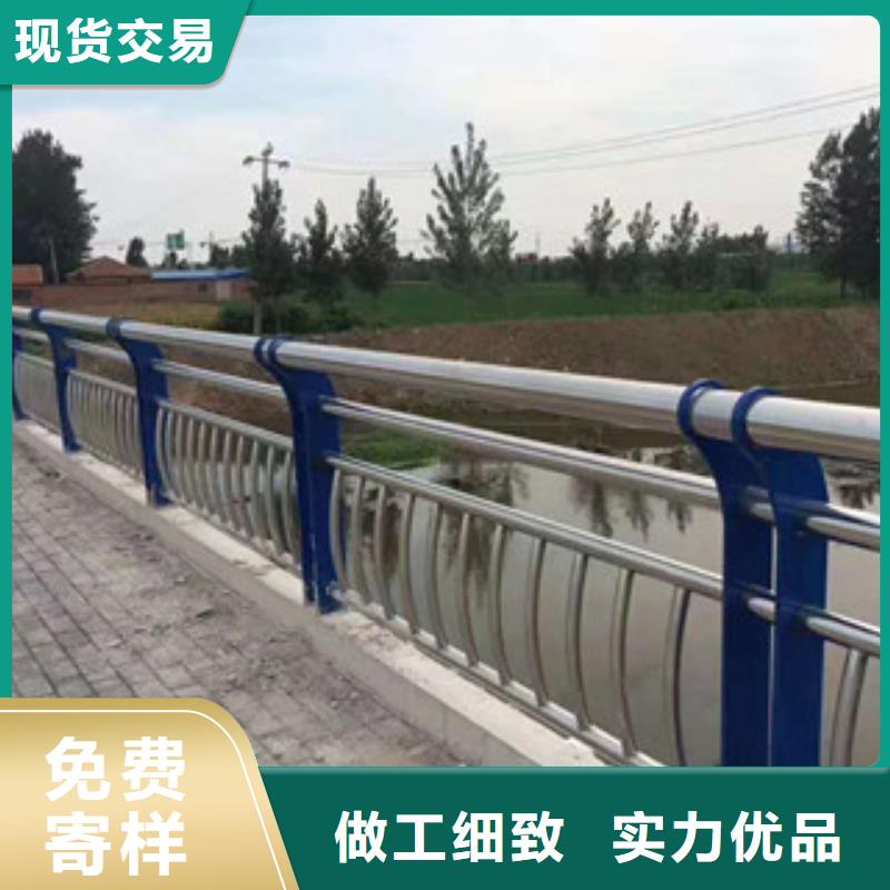 木纹转印护栏_桥梁防撞栏杆加工规格齐全
