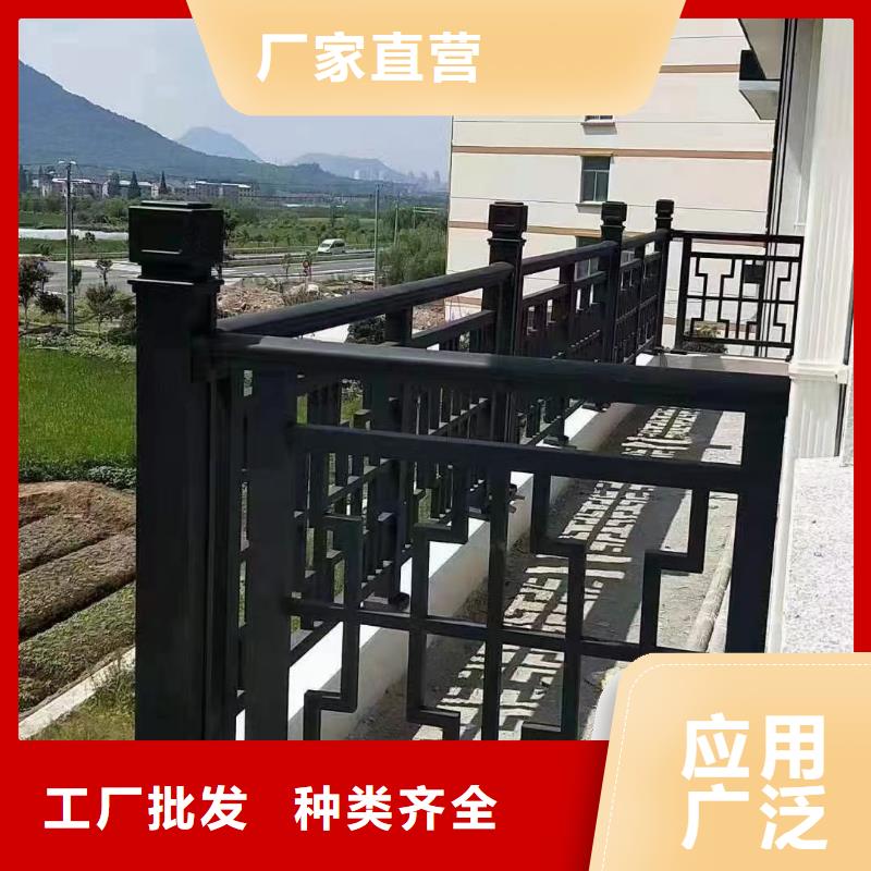 中式铝代木古建彩铝雨水管产地直供