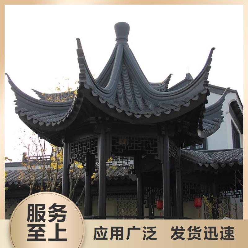 金属古建亭廊安装