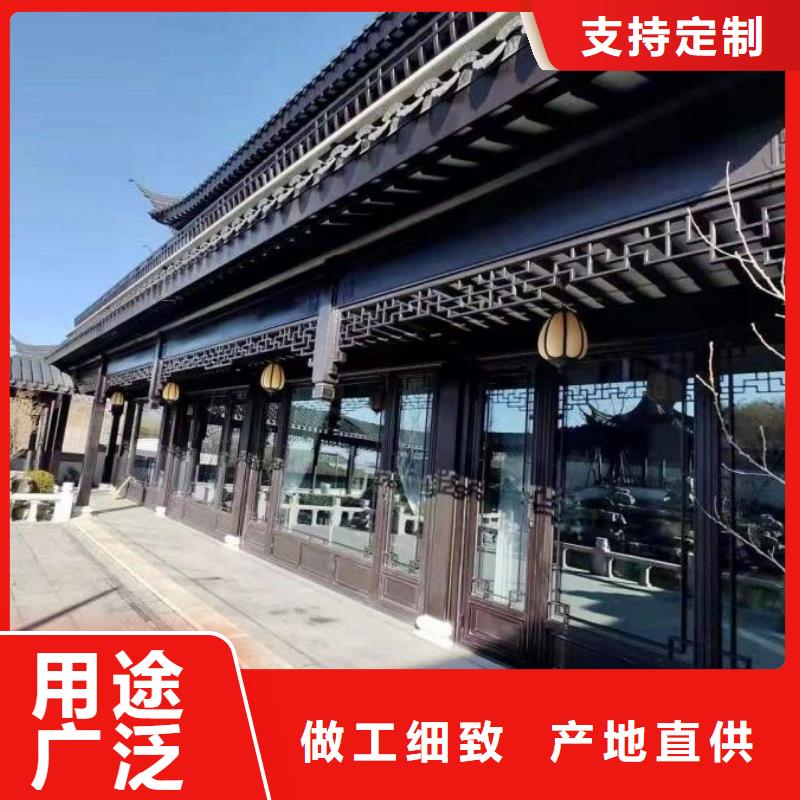 金属古建亭廊安装