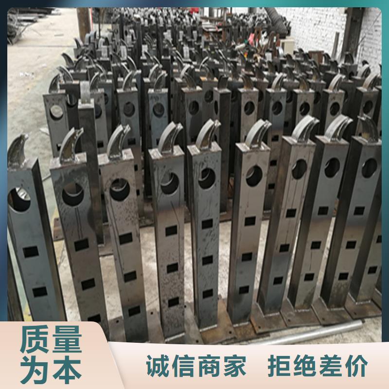 镀锌方管桥梁防撞栏杆展鸿护栏厂家一手货源