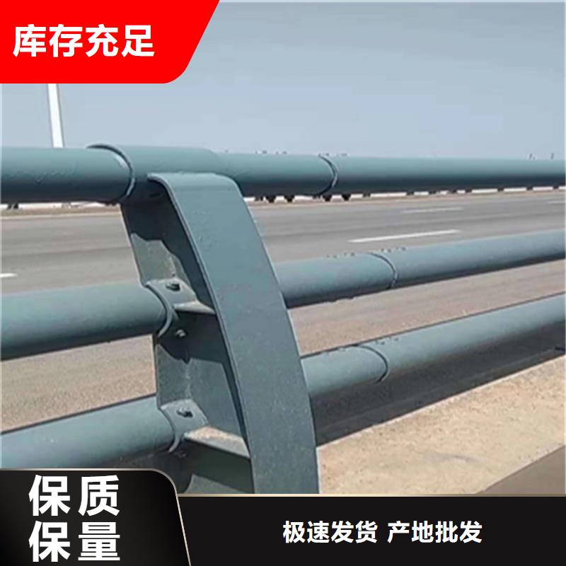 椭圆管喷塑桥梁护栏抗冲击强度高