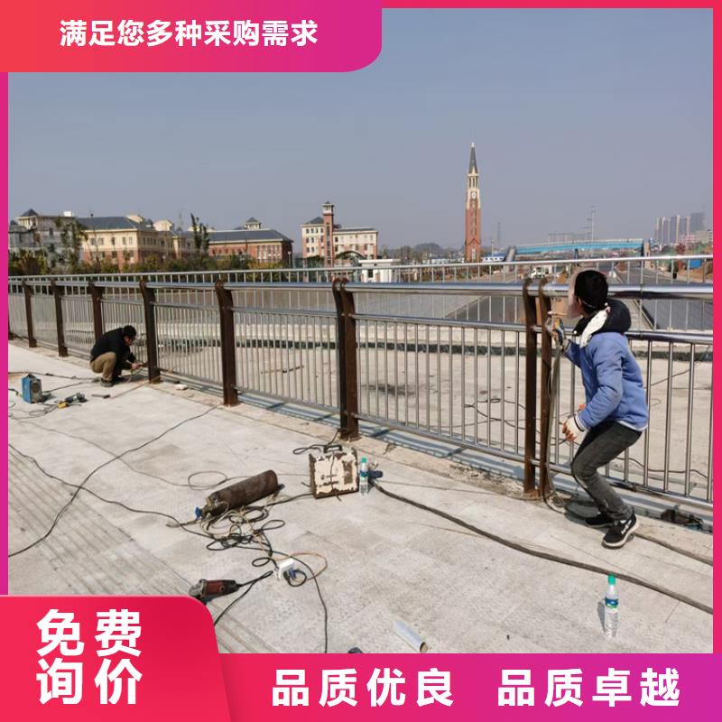 方管喷塑高架桥防撞护栏耐高温