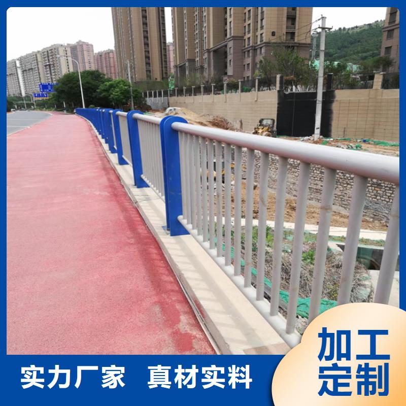 氟碳漆喷塑桥梁护栏切割打磨