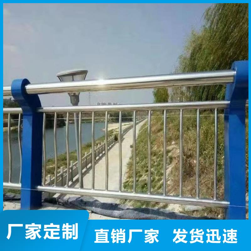 静电喷塑桥梁防撞立柱展鸿护栏生产工期短