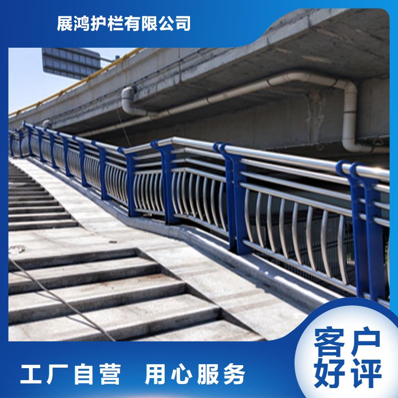 钢管烤漆桥梁防撞护栏安装灵活