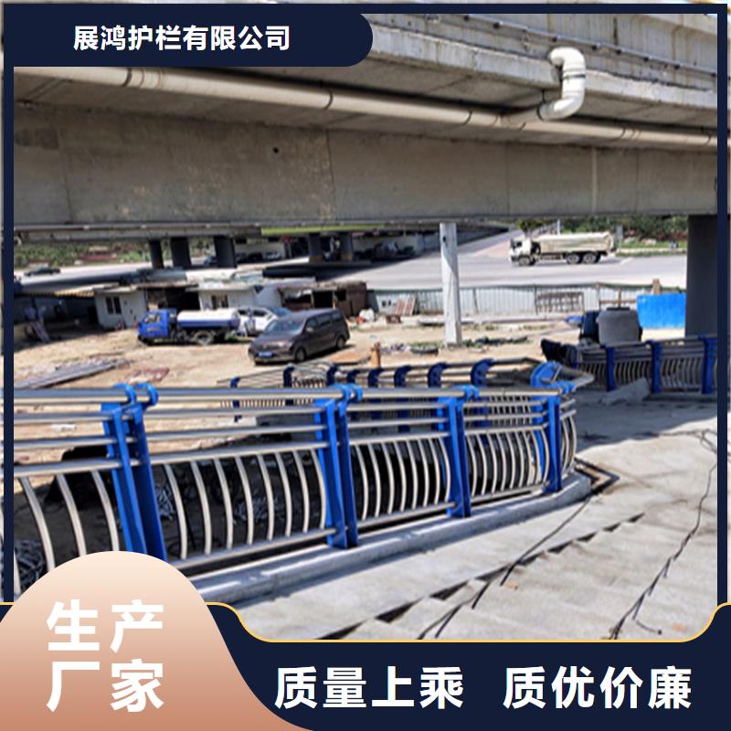 自治区铝合金河道灯光栏杆安装简单