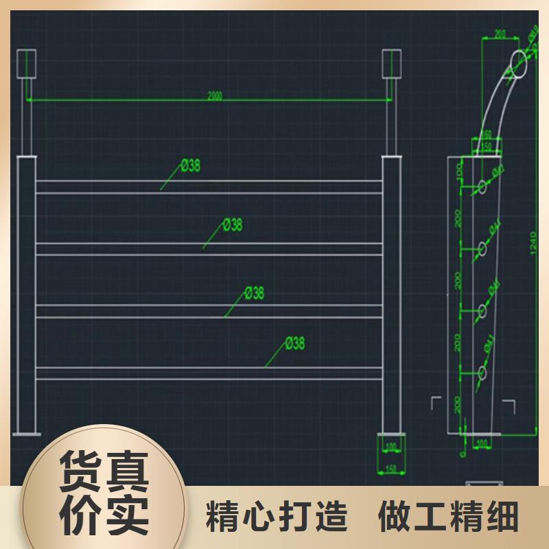 高铁站防撞栏杆强度高耐腐蚀