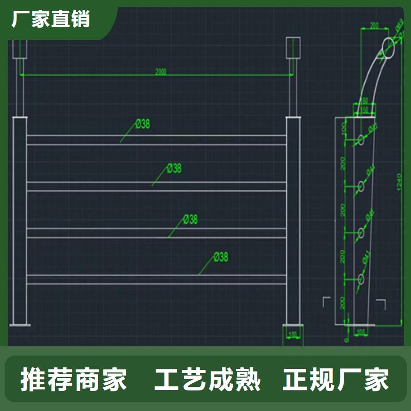 铝合金灯光护栏寿命长久