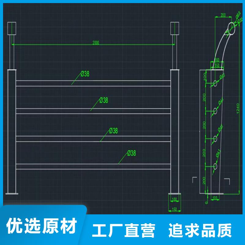 钢板包厢护栏立柱按图纸定制