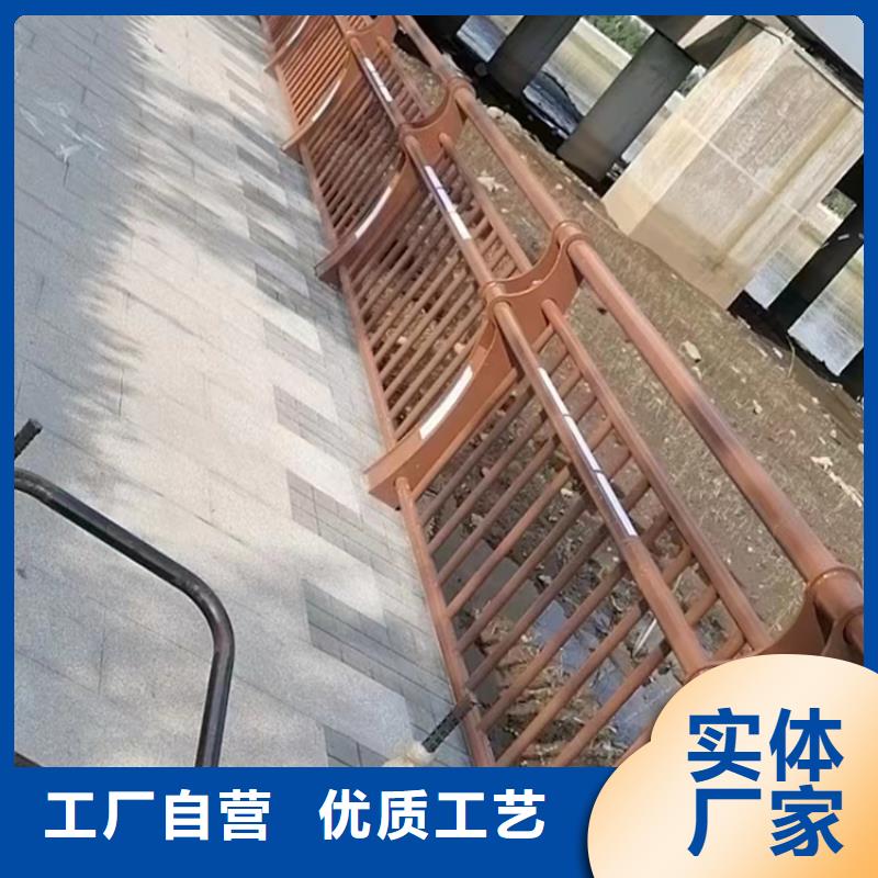 6061灯光铝合金栏杆防撞耐磨
