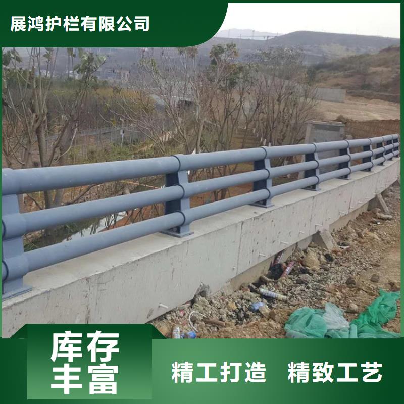 镀锌管喷塑桥梁栏杆安装简单