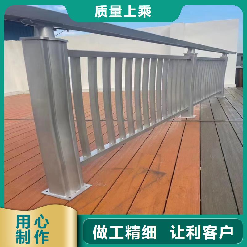 铝合金天桥防护栏纯手工焊接
