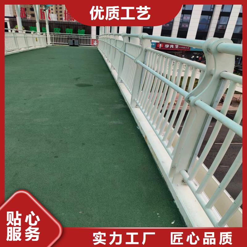 无缝管喷塑河道防撞栏杆支持定做
