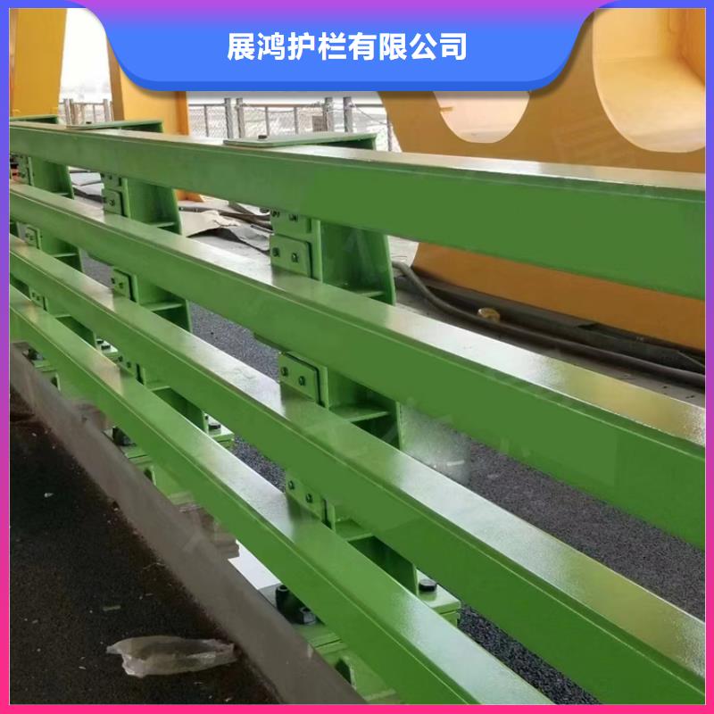 矩形管喷塑防撞护栏厂家可设计图纸