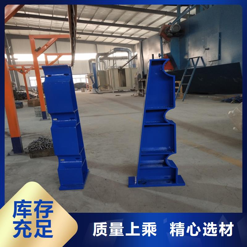 Q235B桥梁防撞护栏易维护易清洗认准展鸿护栏厂家