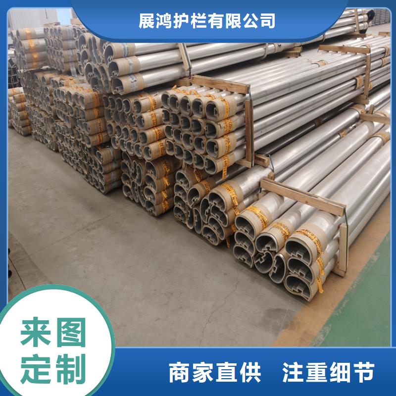 环保无无染的椭圆管喷塑桥梁栏杆