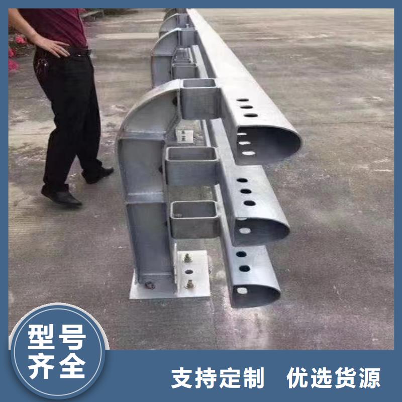 时尚经典的椭圆管喷塑桥梁栏杆