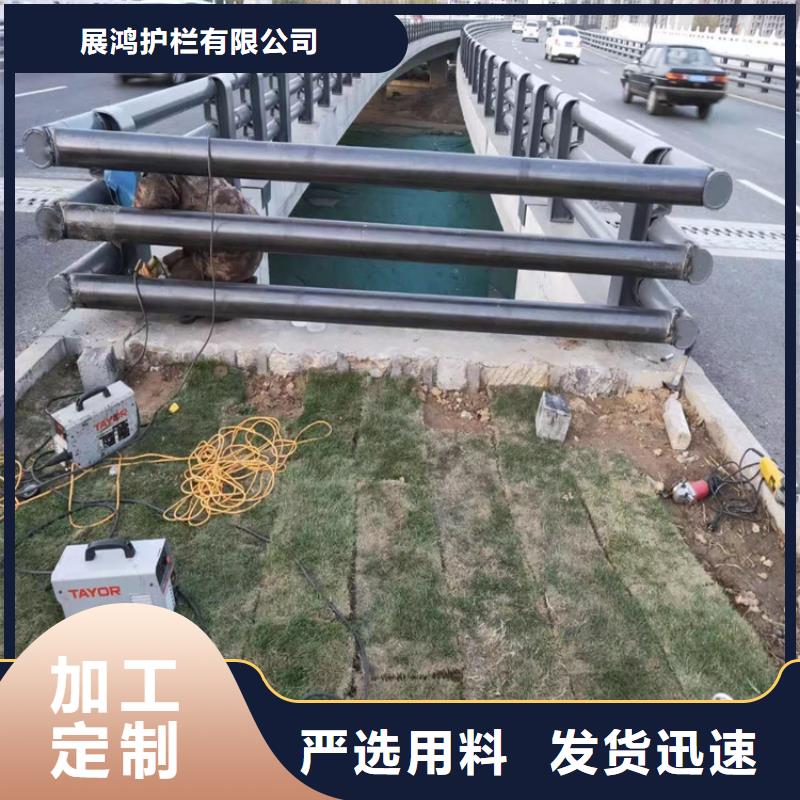 景观河道防撞护栏造型美观牢固展鸿护栏厂家