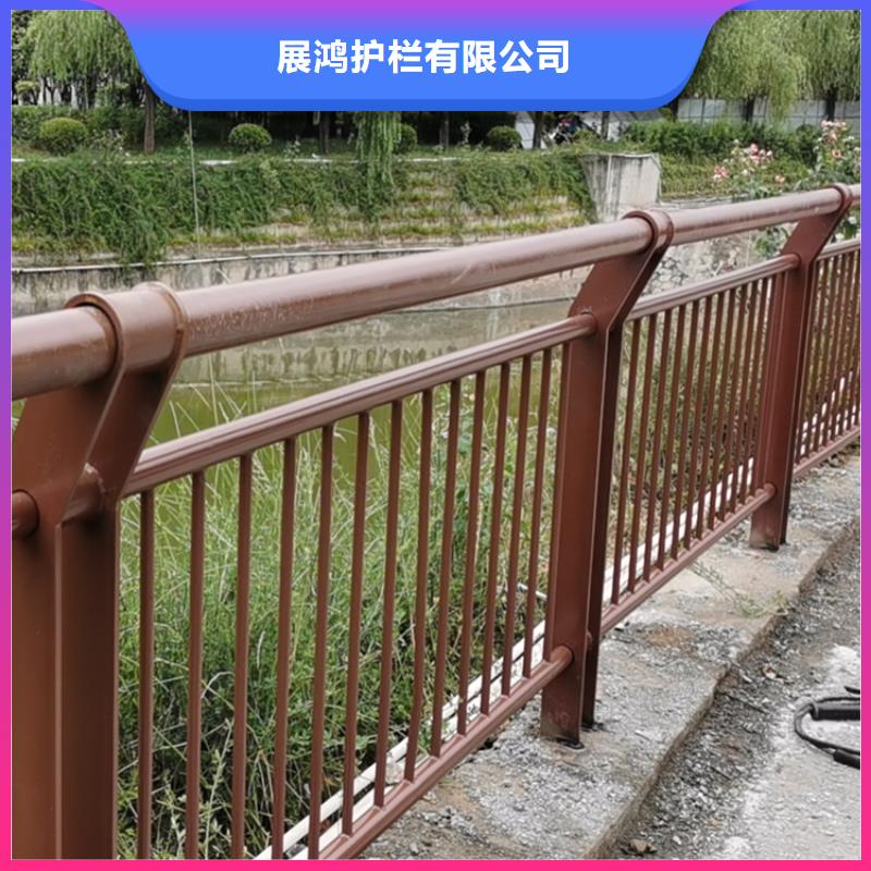 乡村道路复合管栏杆展鸿护栏上门测量