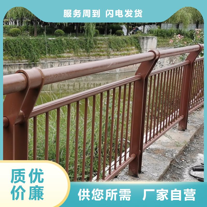 Q235B桥梁防撞护栏造型美观牢固认准展鸿护栏厂家