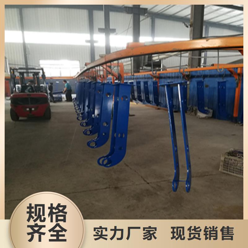 方管烤漆桥梁防撞护栏坚固抗撞击