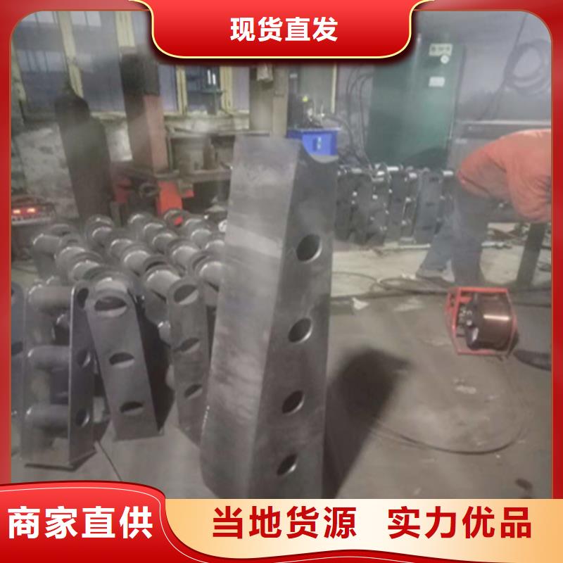 乡村道路复合管栏杆展鸿护栏上门测量