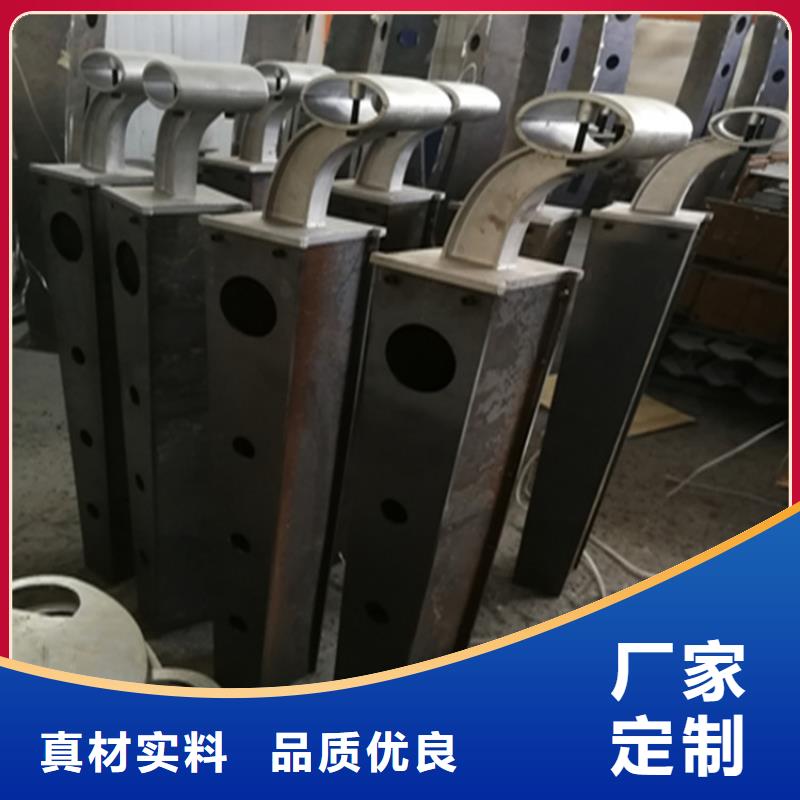 钢管喷塑桥梁防撞栏杆抗撞击强度高