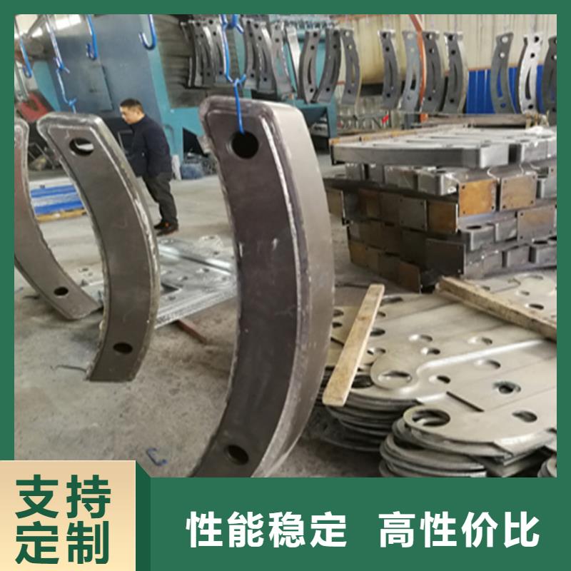 白钢复合管桥梁防撞护栏使用寿命长久
