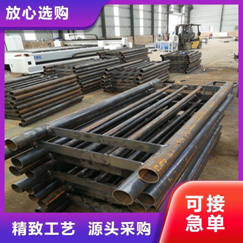 时尚经典的木纹转印景观桥梁栏杆