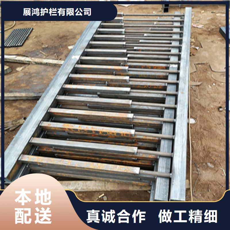 热镀锌喷涂护栏立柱方便安装耐老化