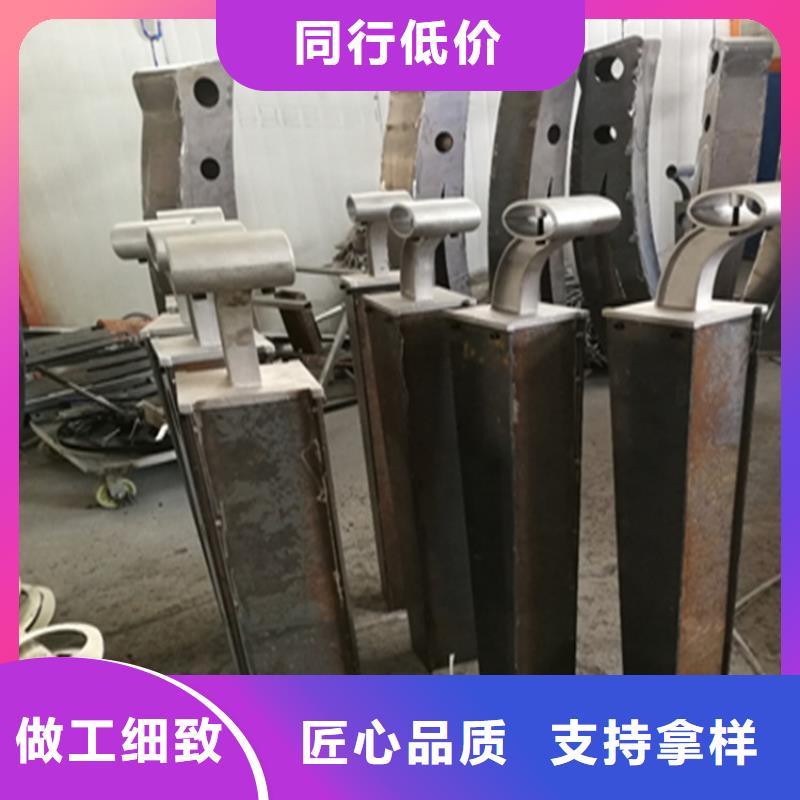 碳钢管河道灯光栏杆抗压能力强