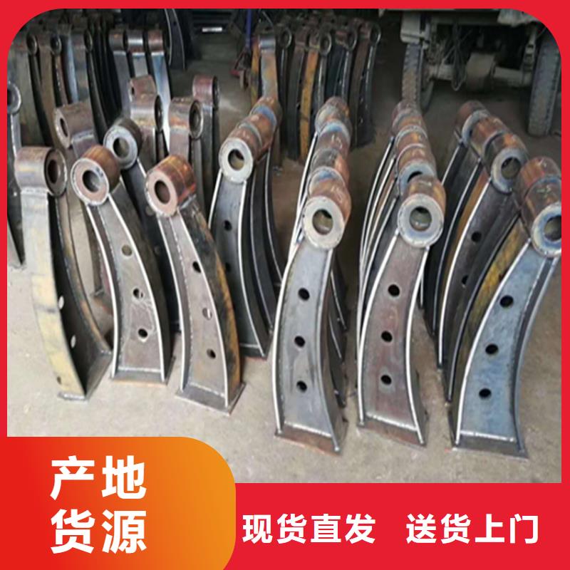 椭圆管喷塑桥梁护栏造型美观货源充足