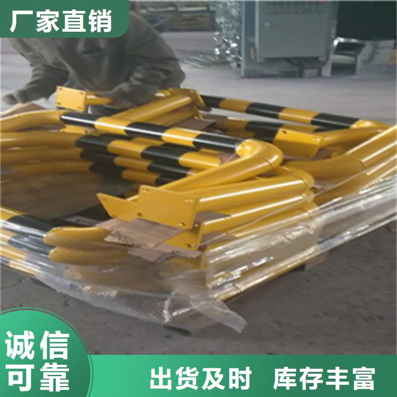 碳钢管河道灯光栏杆接口平整不易脱落