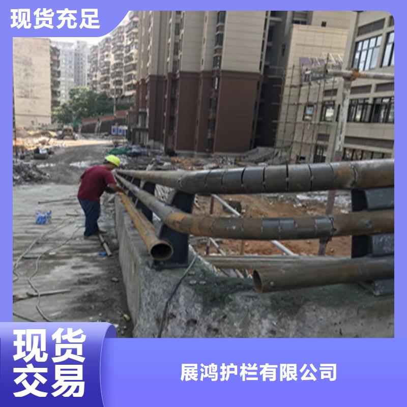 碳钢管河道灯光栏杆抗压能力强