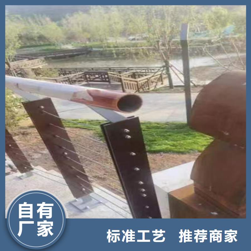 诚信供应山路钢丝绳栏杆的厂家