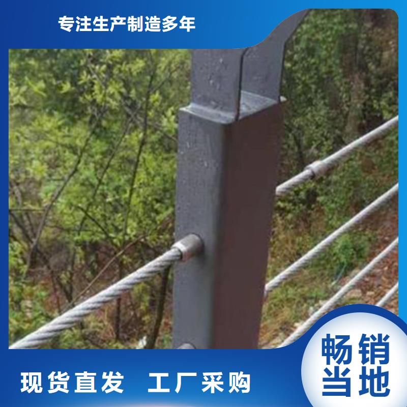 批发不锈钢钢丝绳护栏绿色_优质厂家